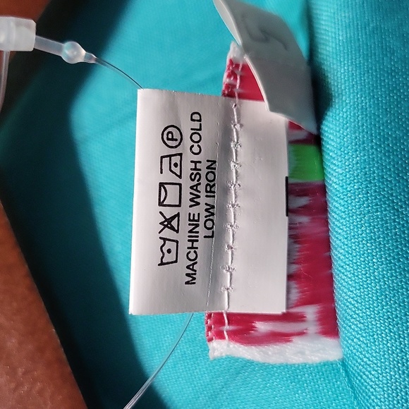 NEW Top It Off Turquoise Tunic Top with Gold Embroidery Woman's Size Small - Picture 8 of 9